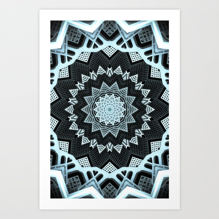 Deco Symmetry Art Print