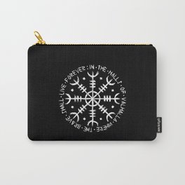 Helm Of Awe - Viking Symbol - Icelandic Culture Carry-All Pouch