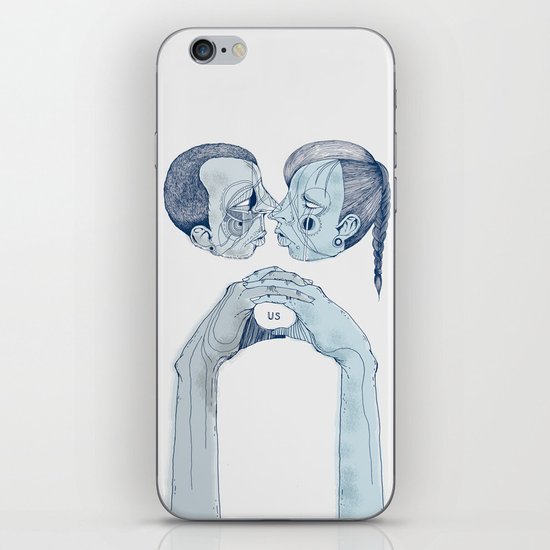 'Us & Them' iPhone & iPod Skin