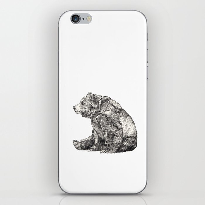 Bear // Graphite iPhone Skin