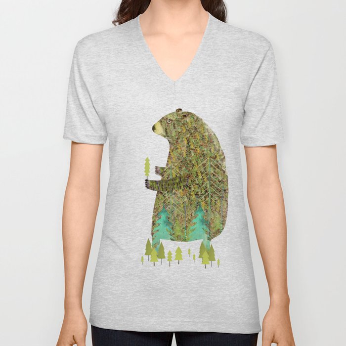 the forest keeper V Neck T Shirt