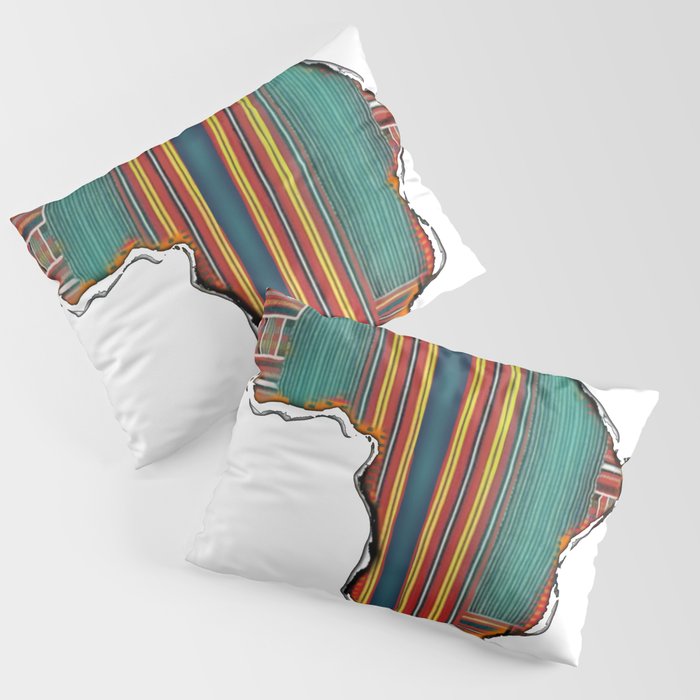 Striped Africa Pillow Sham