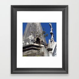Argentina Photography - Old Church Overgrown By Plants Framed Art Print