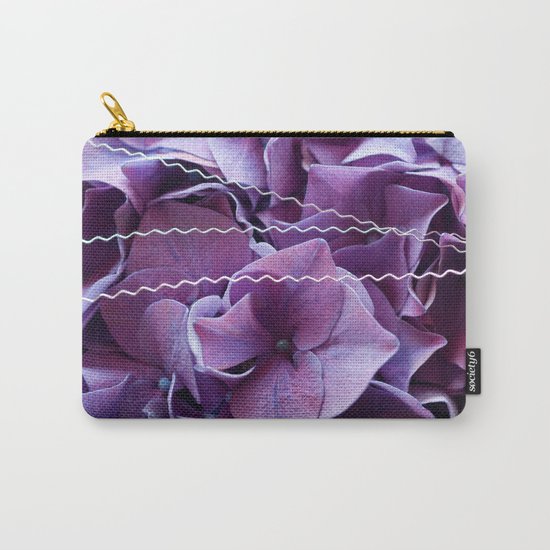 Hydrangeas #1 #Purple #art #society6 Carry-All Pouch