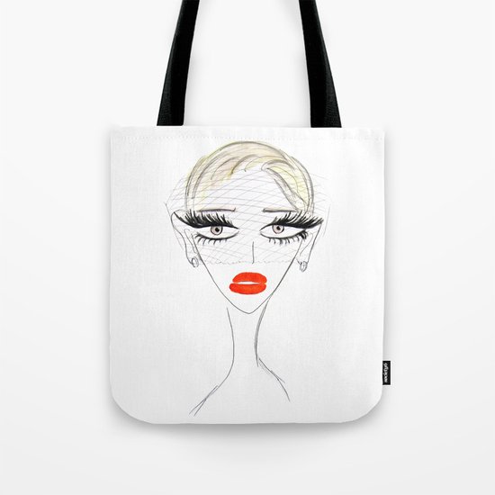 Retro Chic Tote Bag