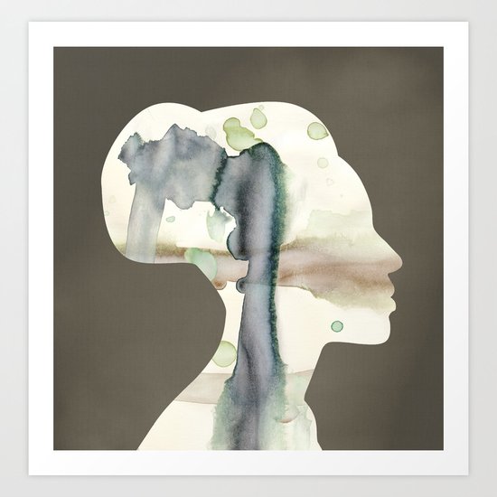 Bone Art Print