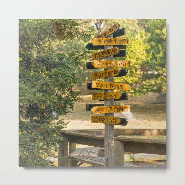 Which Way to the Armenians Metal Print