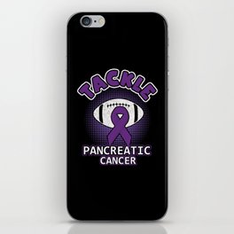 November Purple Tackle Pancreatic Cancer Awareness iPhone Skin