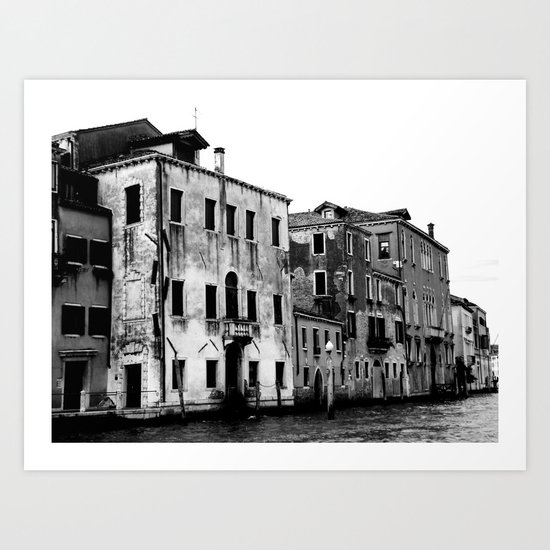 SWAMP VENICE II Art Print