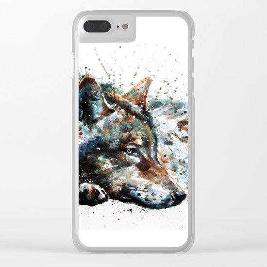 Wolf Clear iPhone Case