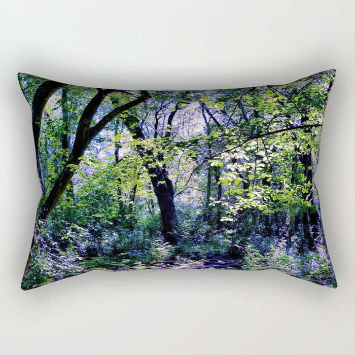 Pleasure of the Pathless Woods Rectangular Pillow