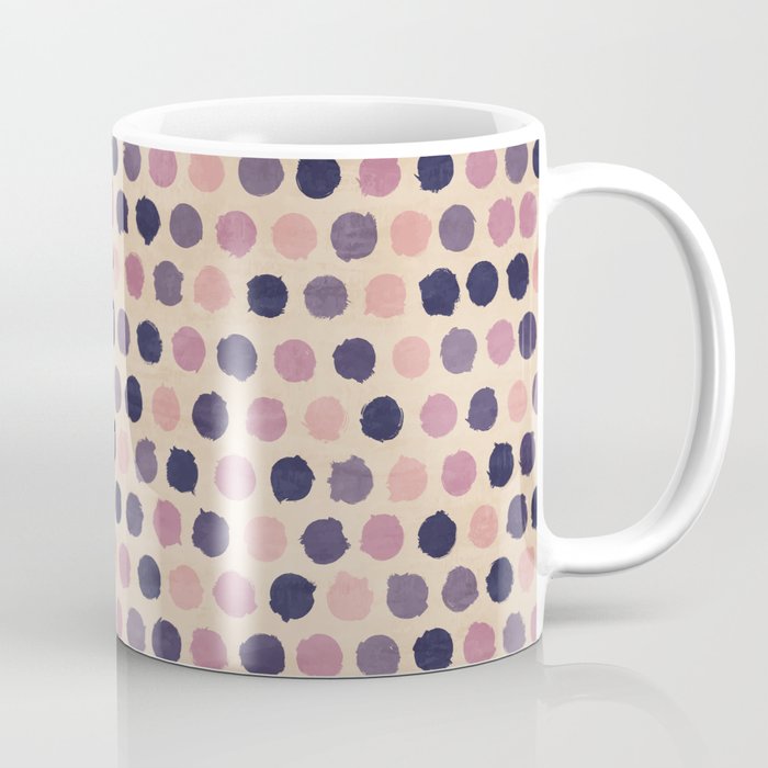 Watercolor funky retro pattern Coffee Mug