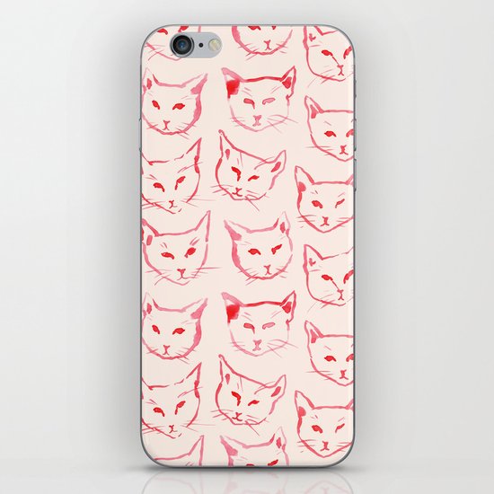 Red Cat iPhone & iPod Skin