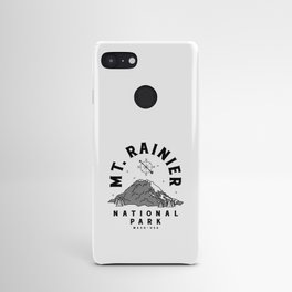 Mt. Rainier National Park Crosshatch Android Case