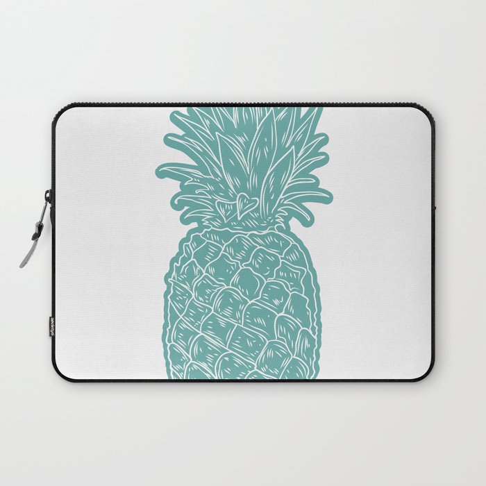 BLUE PINEAPPLE Laptop Sleeve by Galisto Society6
