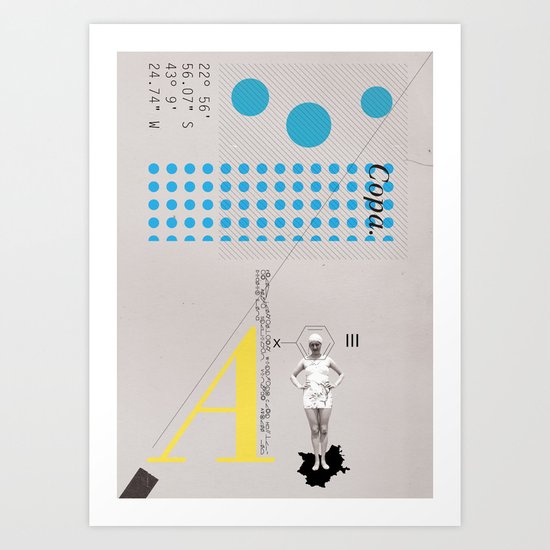 Copa. Art Print