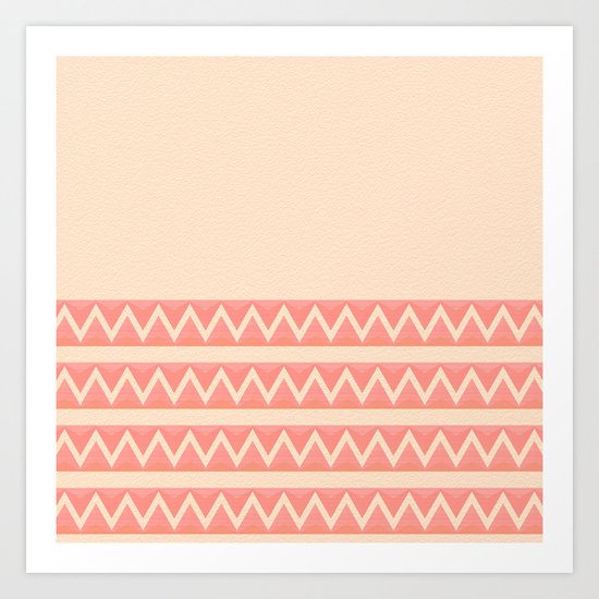 Peach Art Print