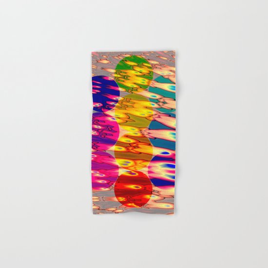 firebodies with blue eyes II forms Hand & Bath Towel