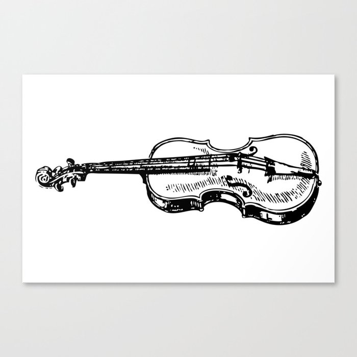 Violin Canvas Print