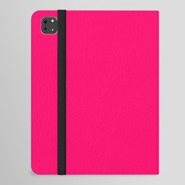 Pink Two Monochrome Tone Color Block iPad Folio Case