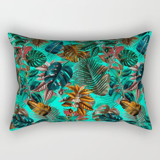 Tropical Garden II Rectangular Pillow