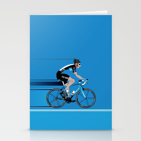 Bradley Wiggins Team Sky Stationery Cards
