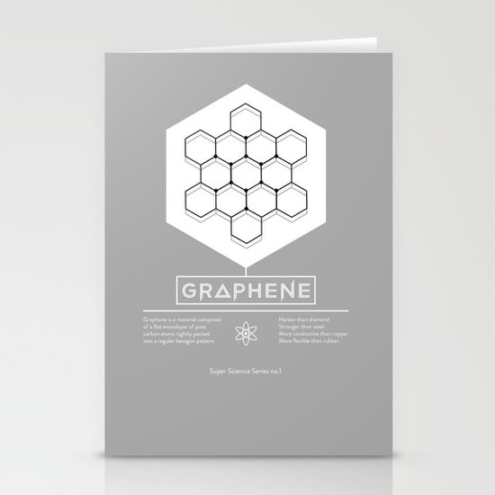 Graphene: Super Science Series No.1 Stationery Cards