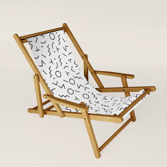 Memphis Sling Chair By Theoldartstudio Society6