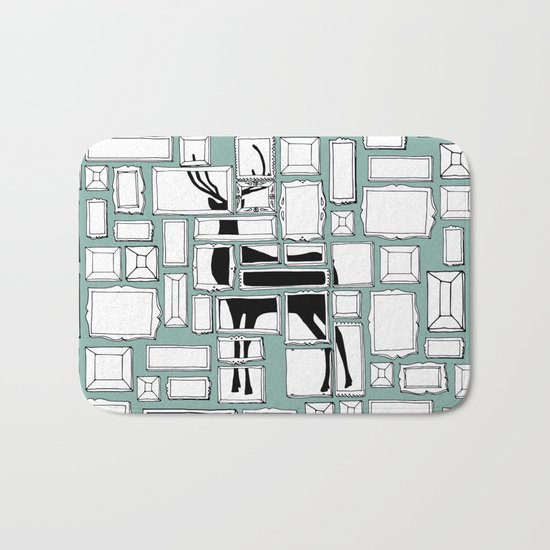 Hidden Deer Bath Mat