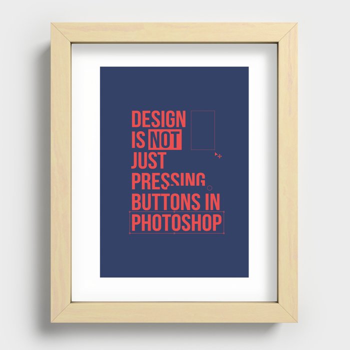 Designer Recessed Framed Print