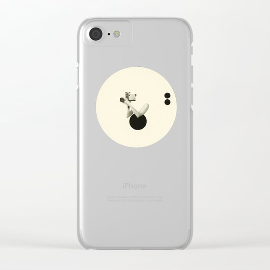 Film Noir Clear iPhone Case