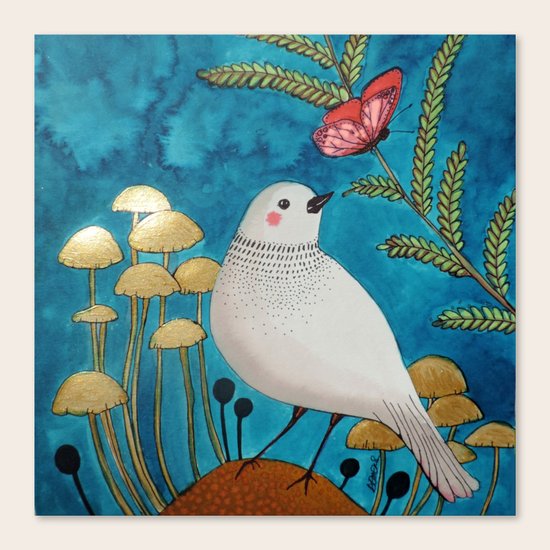 le petit sentier Canvas Print
