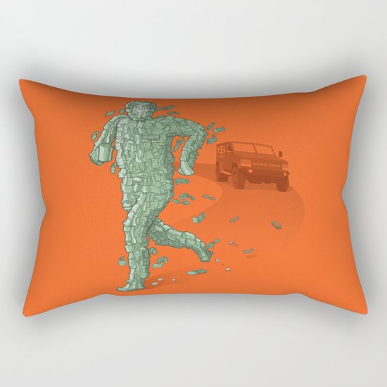 The Six Million Dollar Man Rectangular Pillow