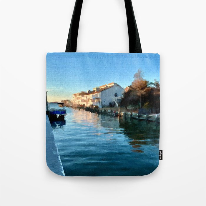 Boat Docks by the Bay Tote Bag