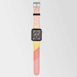 Geometric Daylight - Coral Apple Watch Band