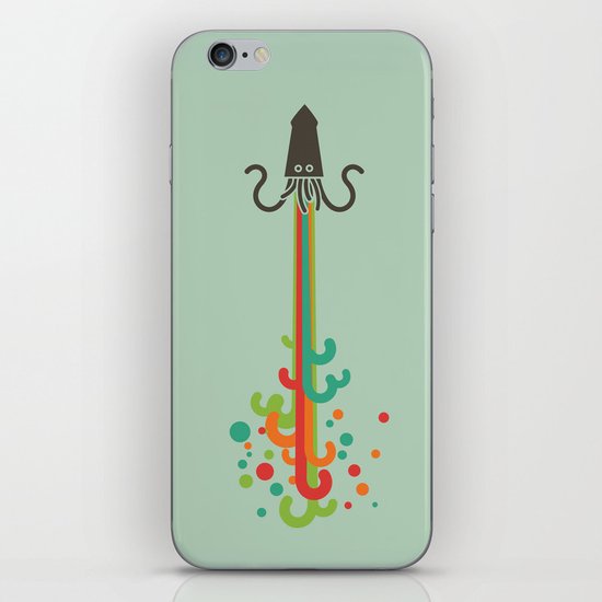 Kraken time iPhone & iPod Skin