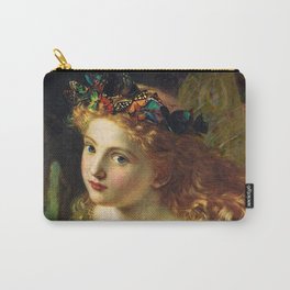Take the Fair Face of Woman, and.... - Sophie Anderson Carry-All Pouch