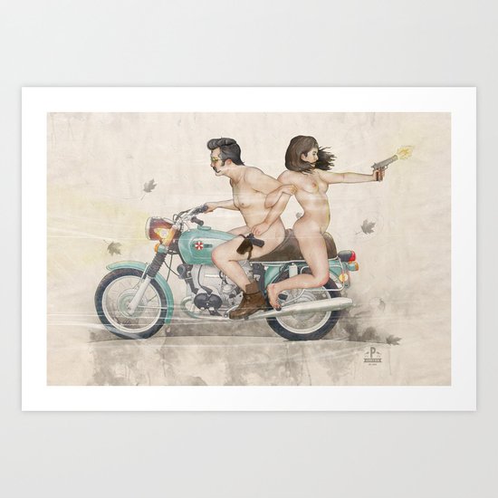 Behind Enemy Lines Art Print
