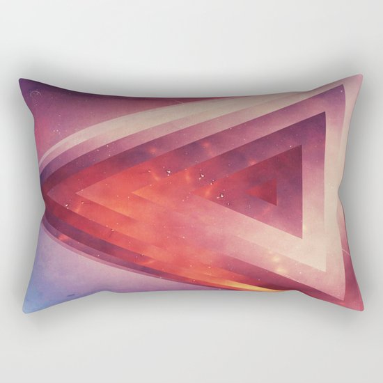 Triangled Too Rectangular Pillow