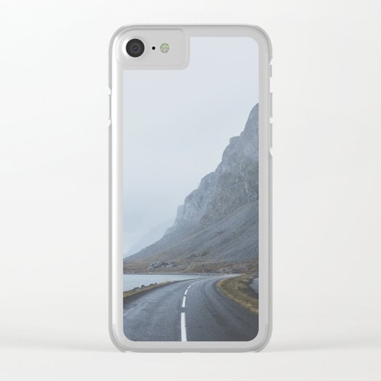 Þjóðvegur, Iceland Clear iPhone Case
