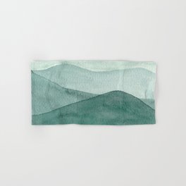 Green Mountain Range Hand & Bath Towel