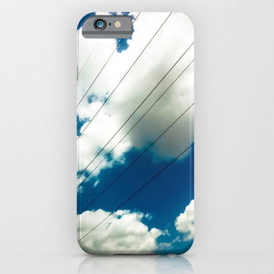 Lines and The Blue Sky iPhone & iPod Case