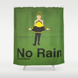 No Rain Shower Curtain
