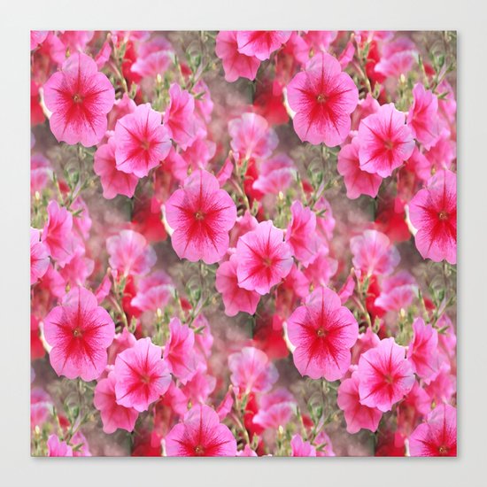 Love of Petunias.... Canvas Print