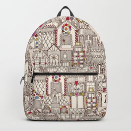 gingerbread town Backpack