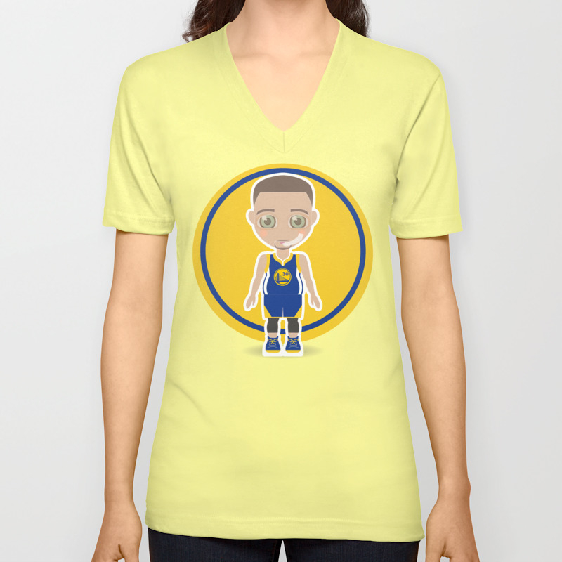 steph curry cartoon shirt