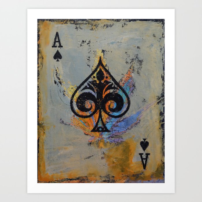 Ace Art Print By Michaelcreese Society6