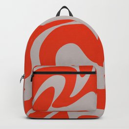27 Abstract Liquid Swirly Shapes 220725 Valourine Digital Design Backpack