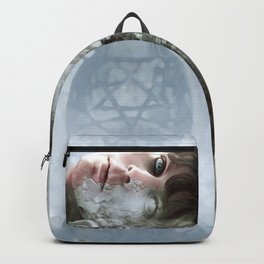 Resurrection Backpack | Chill, Handsome, Beautifulface, Him, Layingdown, Ville, Peaceful, Resurrection, Heartagram, Painting 