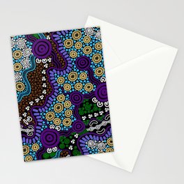 Authentic Aboriginal Art - Untitled Stationery Card